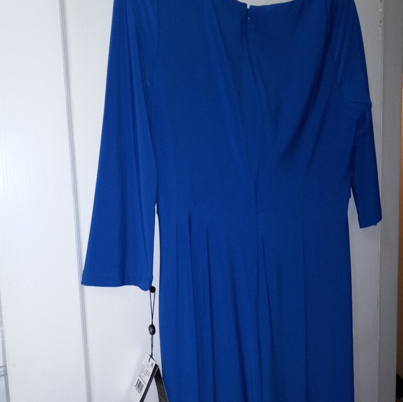Adrianna Papell NWT Blue Jumpsuit Size 16 - Picture 5 of 7